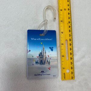 Walt Disney World Travel Co Luggage Tag castle "Where Dreams Come True"